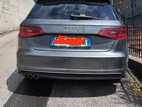 Usata Audi A3 S-Line 150 CV (110 kW) 2015 Grigio Berlina