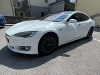 Usata Tesla Model S 89 kW (122 CV) 2018 Bianco Utilitaria