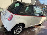 Usata Fiat 500 95 CV (69 kW) 2011 Bianco Utilitaria