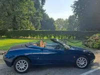 Usata Alfa Romeo Spider 150 CV (110 kW) 2002 Blu/azzurro Cabrio