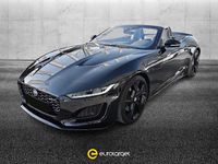 Usata Jaguar F-Type R-Dynamic 300 CV (220 kW) 2021 Nero metallizzato Cabrio