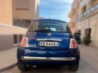 Usata Fiat 500 Lounge 69 CV (50 kW) 2010 Blu Berlina