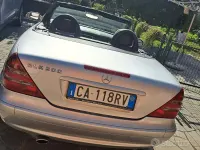 Usata Mercedes SLK200 163 CV (119 kW) 2002 Grigio Cabrio