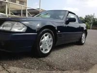 Usata Mercedes SL300 231 CV (169 kW) 1991 Blu/azzurro Cabrio