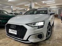 Usata Audi A3 S-Line 150 CV (110 kW) 2021 Bianco Berlina