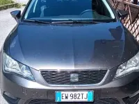 Usata Seat Leon ST Style 105 CV (77 kW) 2014 Grigio Station wagon