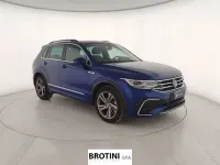 Usata VW Tiguan R-line 150 CV (110 kW) 2023 Blu/azzurro SUV