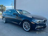Usata BMW 520 Luxury Line 190 CV (139 kW) 2019 Blu/azzurro Station wagon