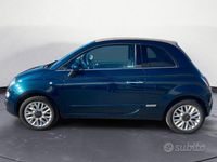 Usata Fiat 500C Lounge 69 CV (50 kW) 2015 Blu Cabrio