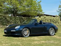 Usata Porsche 911 Carrera 4S Cabriolet 385 CV (283 kW) 2010 Bluazzurro Cabrio