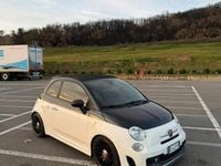 Usata Abarth 500C 140 CV (102 kW) 2012 Bianco Cabrio