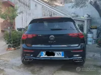 Usata VW Golf VIII 150 CV (110 kW) 2020 Nero Utilitaria