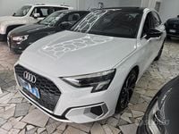 Usata Audi A3 Advanced 150 CV (110 kW) 2020 Bianco Berlina
