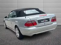 Usata Mercedes CLK200 Elegance 163 CV (119 kW) 2001 Argento Cabrio