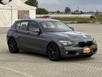 Usata BMW 118 Sport Line 143 CV (105 kW) 2012 Grigio Utilitaria