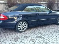 Usata Mercedes CLK200 Elegance 163 CV (119 kW) 2007 Blu/azzurro Cabrio