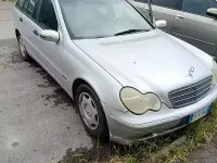 Usata Mercedes C220 143 CV (105 kW) 2003 Grigio Station wagon