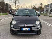 Usata Fiat 500 Lounge 69 CV (50 kW) 2012 Nero Berlina
