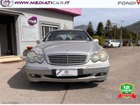 Usata Mercedes C220 Elegance 143 CV (105 kW) 2003 Grigio Berlina