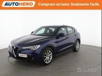 Usata Alfa Romeo Stelvio Executive 190 CV (139 kW) 2021 Blu SUV