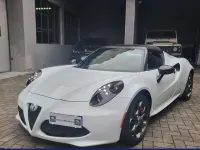 Usata Alfa Romeo 4C Spider 241 CV (177 kW) 2015 Bianco Cabrio