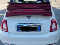 Usata Fiat 500 Lounge 69 CV (50 kW) 2018 Bianco Cabrio
