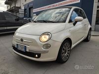 Begagnad Fiat 500C Lounge 95 HK (69 kW) 2010 Vit Cab