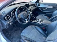 Usata Mercedes C220 170 CV (125 kW) 2017 Bianco Station wagon