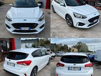 Usata Ford Focus ST-Line 125 CV (91 kW) 2020 Bianco Berlina