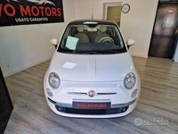 Usata Fiat 500 Lounge 69 CV (50 kW) 2009 Bianco Cabrio