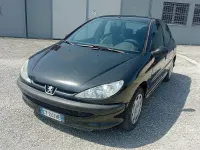 Usata Peugeot 206 75 CV (55 kW) 2005 Nero Berlina