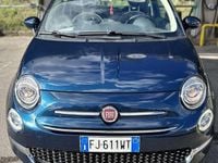 Usata Fiat 500 Lounge 69 CV (50 kW) 2017 Blu/azzurro Utilitaria