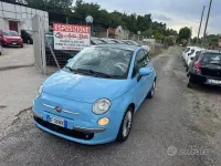 Usata Fiat 500 85 CV (62 kW) 2010 Blu Berlina