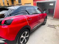 Usata Peugeot 3008 GT-line 130 CV (95 kW) 2018 Rosso Berlina