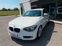 Usata BMW 118 Efficient Dynamics 143 CV (105 kW) 2013 Bianco Utilitaria