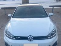 Usata VW Golf VII GTD 184 CV (135 kW) 2013 Bianco Berlina