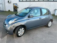 Usado Nissan Micra Acenta 80 HP (58 kW) 2008 Cinzento Sedan