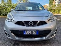 Usata Nissan Micra Tekna 80 CV (58 kW) 2017 Argento Utilitaria