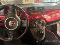 Usata Fiat 500 95 CV (69 kW) 2011 Rosso Berlina