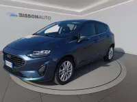 Usado Ford Fiesta Titanium 75 HP (55 kW) 2023 Azul Citadino
