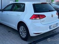 Usata VW Golf VII Highline 90 CV (66 kW) 2014 Bianco Berlina