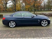 Usata BMW 420 Luxury Line 184 CV (135 kW) 2015 Blu/azzurro Cabrio