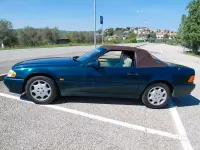 Usata Mercedes SL320 231 CV (169 kW) 1995 Verde Cabrio