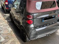 Usata Smart ForTwo Cabrio Pure 54 CV (39 kW) 2012 Nero Cabrio