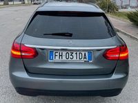 Usata Mercedes C200 Premium 136 CV (100 kW) 2017 Grigio Berlina