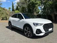 Usata Audi Q3 Sportback Black Edition 150 CV (110 kW) 2020 Bianco SUV