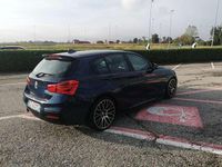 Usata BMW 116 Sport Line 155 CV (114 kW) 2015 Blu/azzurro Utilitaria
