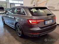 Usata Audi A4 S-Line 150 CV (110 kW) 2018 Grigio daytona Station wagon