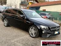 Usata Mercedes E220 Premium Plus 194 CV (142 kW) 2017 Nero Station wagon
