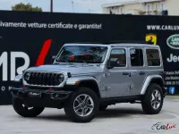 Usata Jeep Wrangler Unlimited Sahara 200 CV (147 kW) 2019 Argento SUV